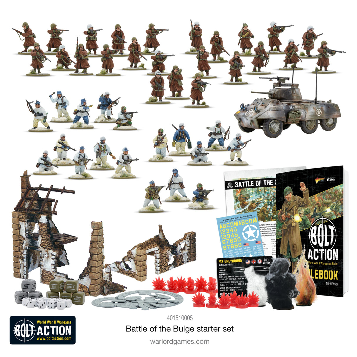 Warlord Games Battle of the Bulge - Bolt Action 3 Starter Set