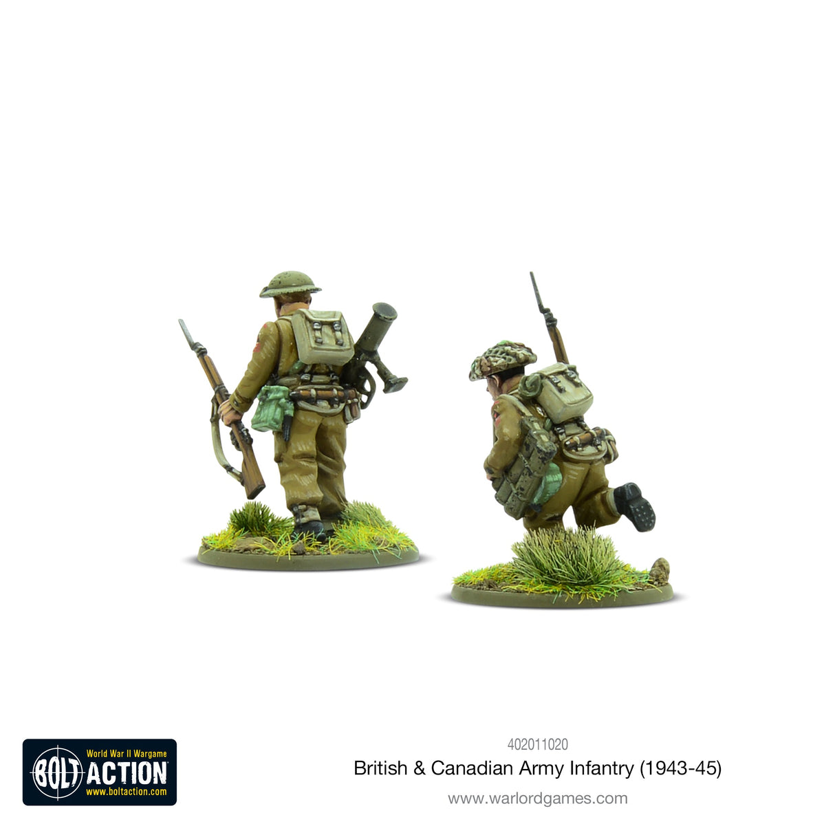 Warlord Games British & Canadian Army Infantry (1943-45) Scale Model