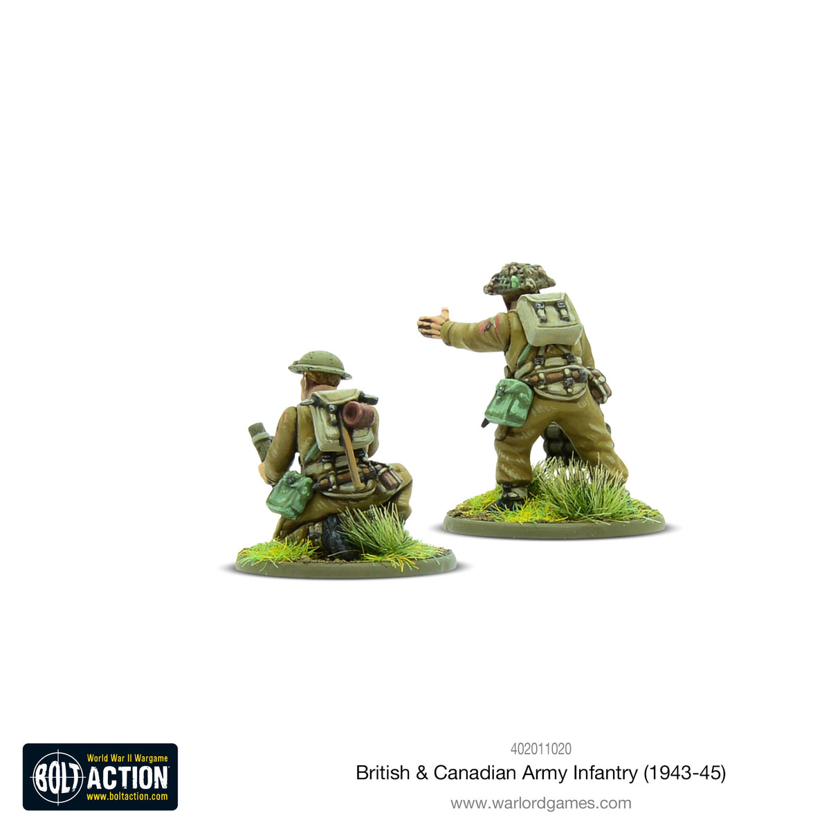 Warlord Games British & Canadian Army Infantry (1943-45) Scale Model