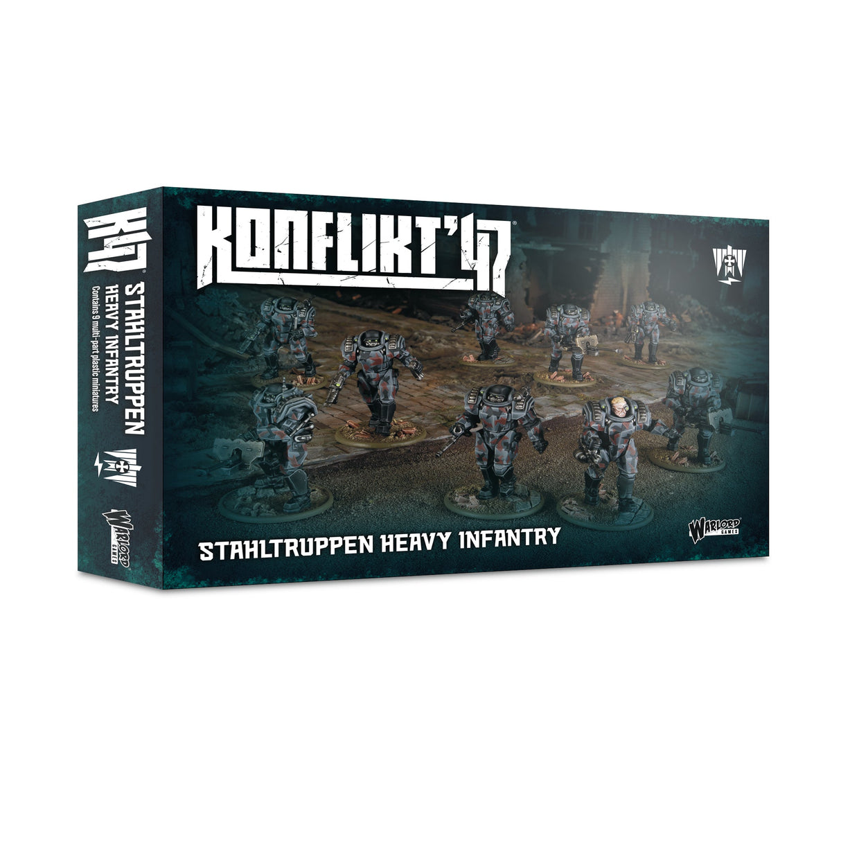 Warlord Games Stahltruppen Heavy Infantry Miniatures