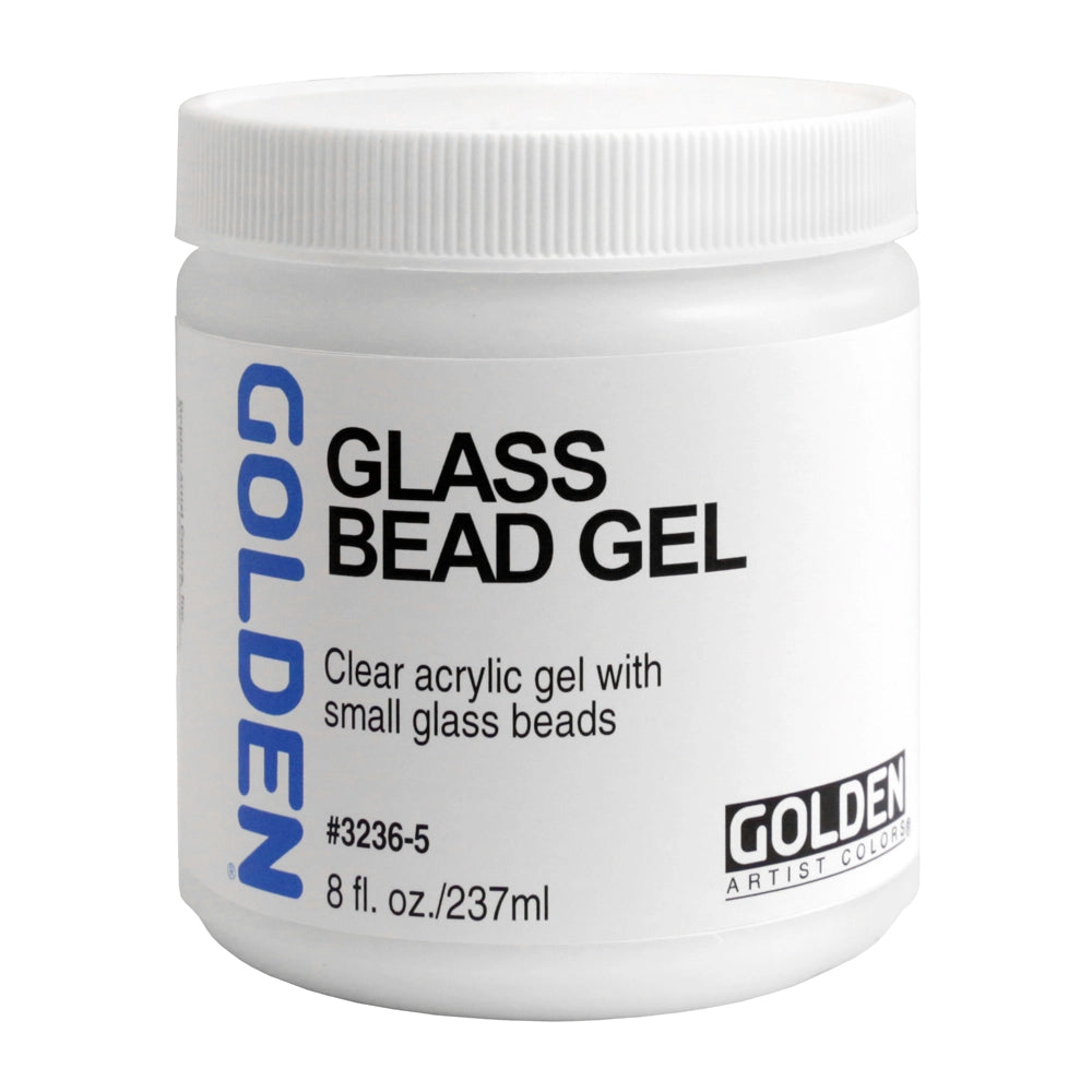 Golden Glass Bead Gel
