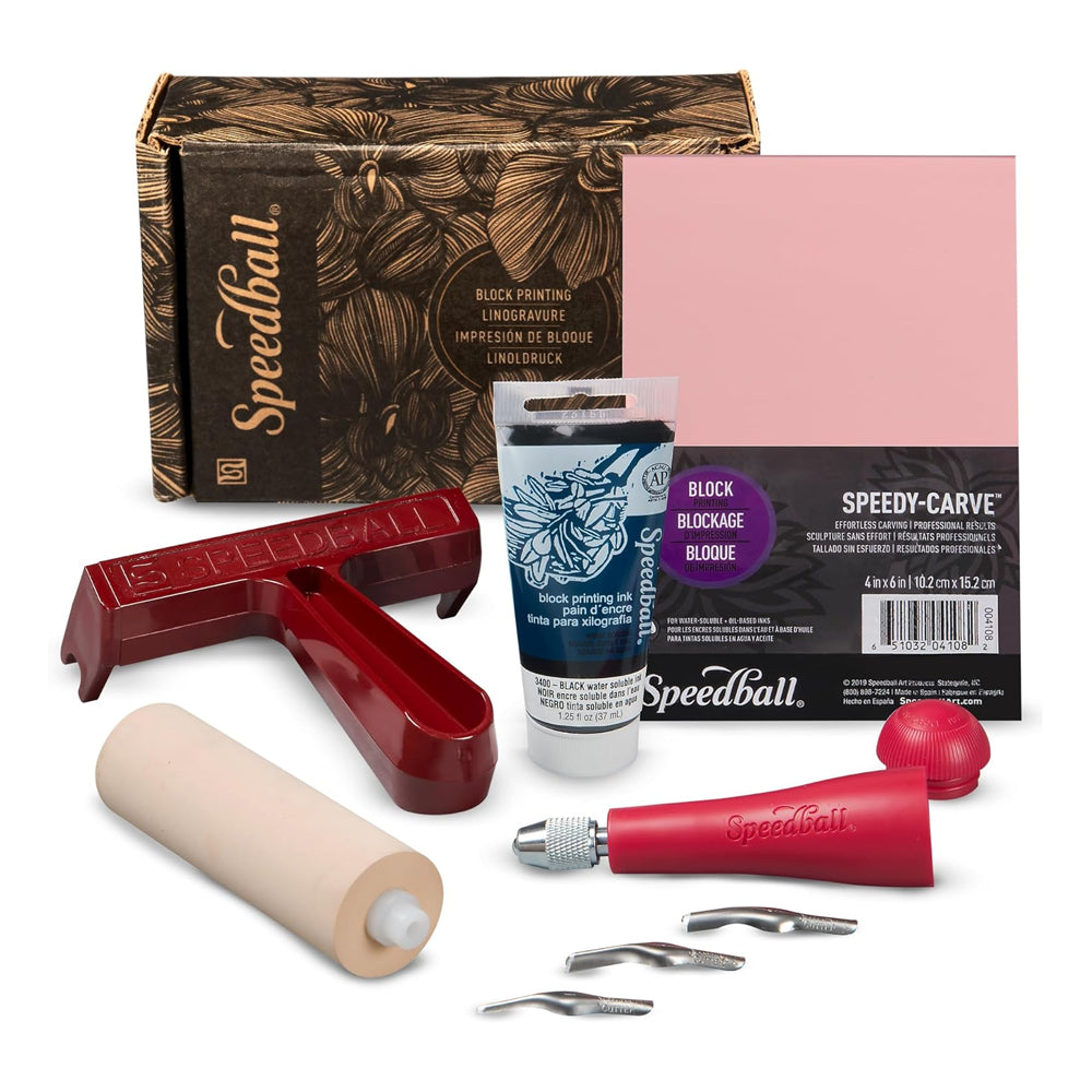 Speedball Super Value Block Printing Starter Kit