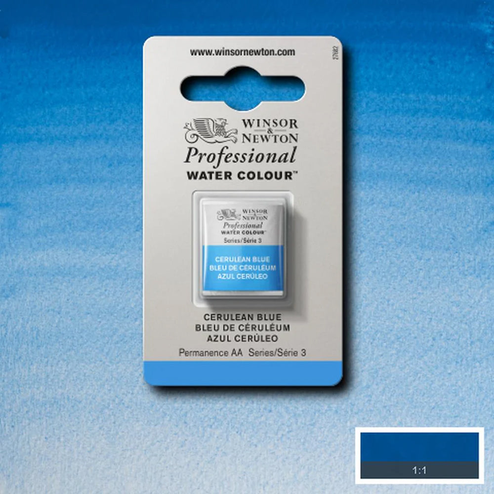 Winsor & Newton Professional Watercolour Cubes, Half Pan