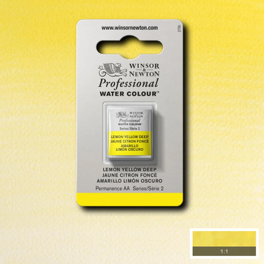 Winsor & Newton Professional Watercolour Cubes, Half Pan