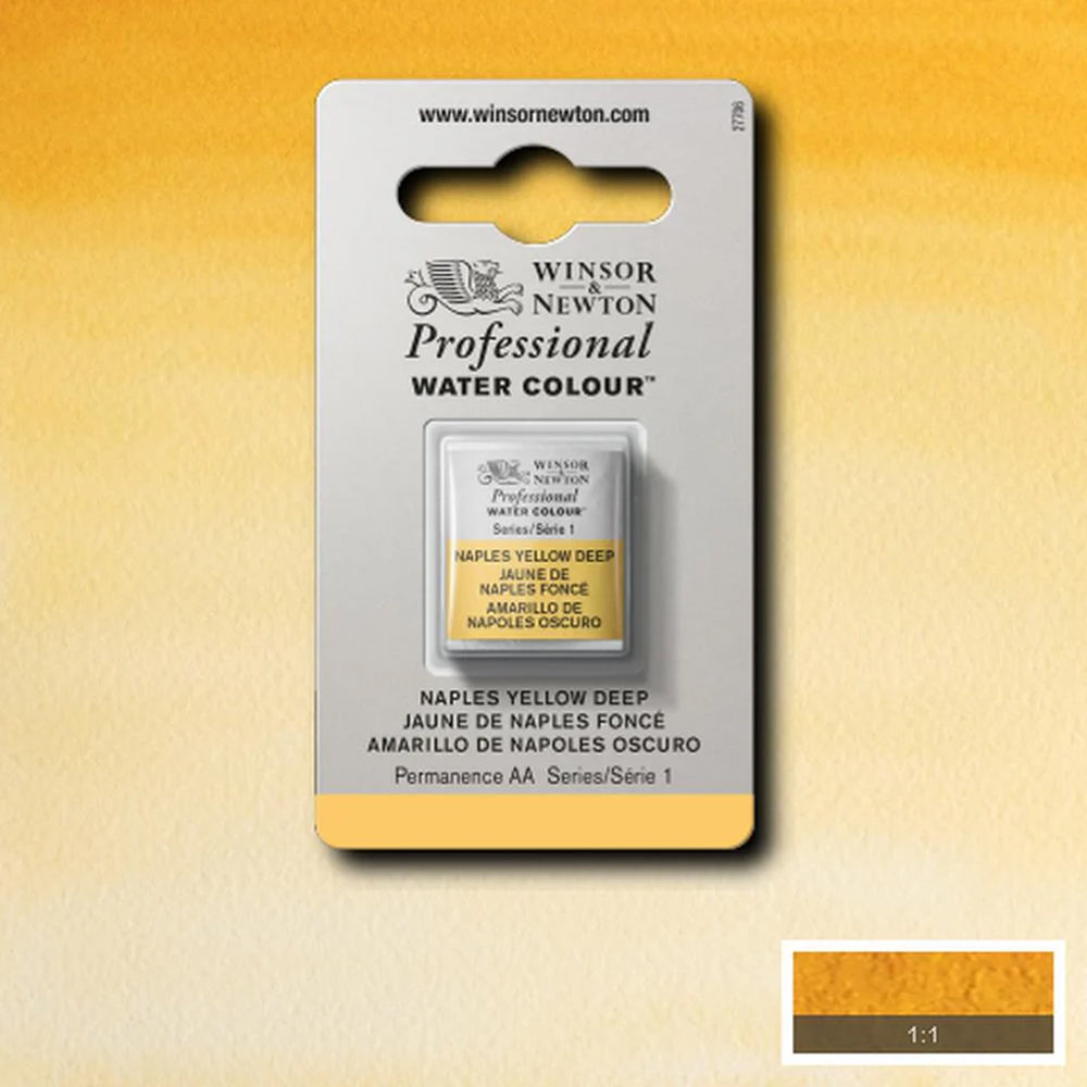 Winsor & Newton Professional Watercolour Cubes, Half Pan