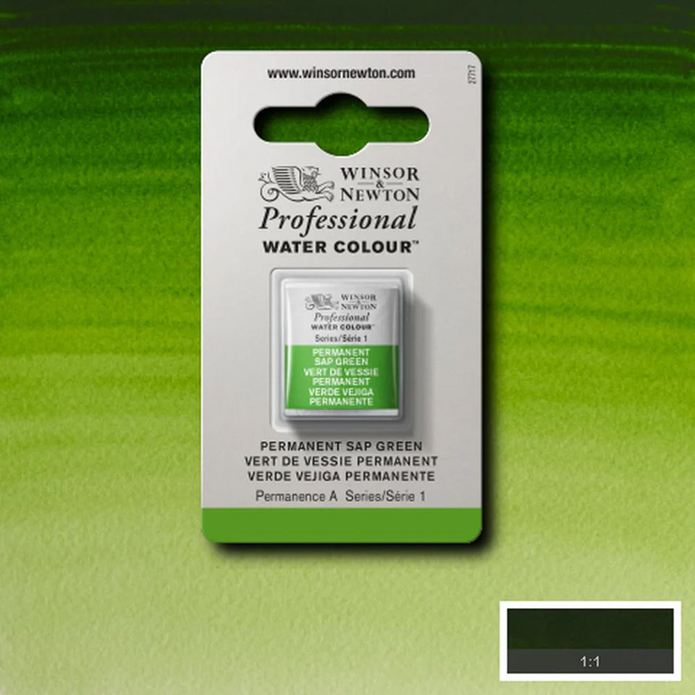 Winsor & Newton Professional Watercolour Cubes, Half Pan