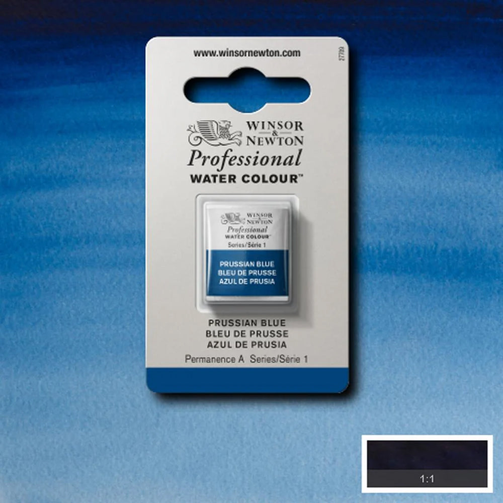 Winsor & Newton Professional Watercolour Cubes, Half Pan