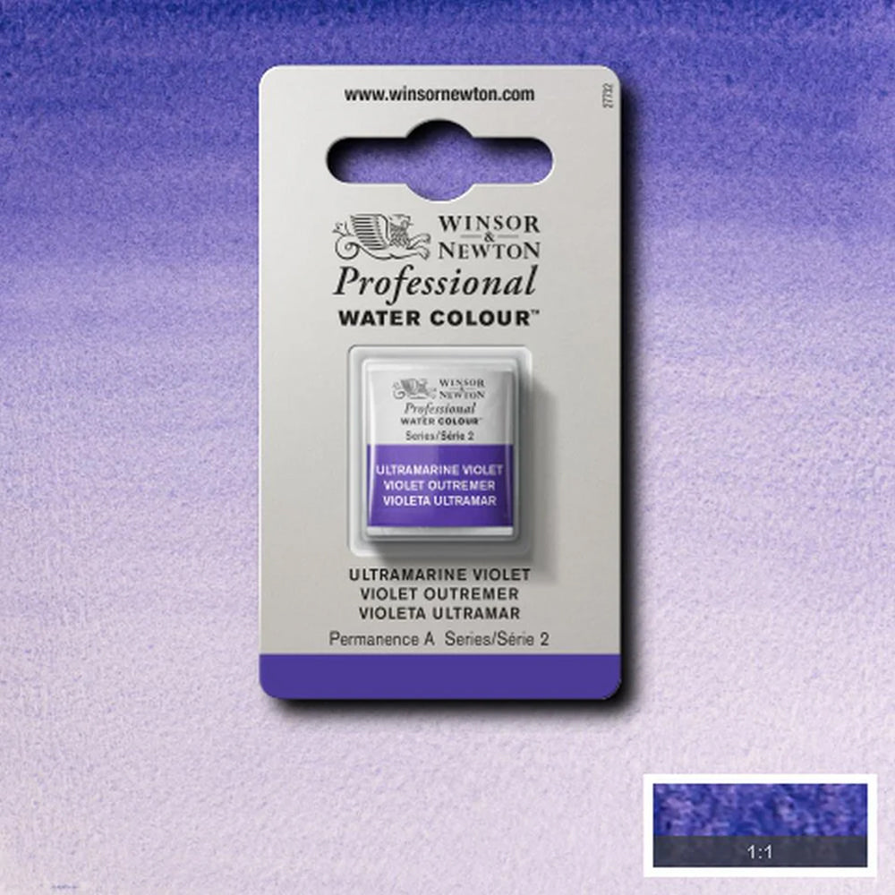 Winsor & Newton Professional Watercolour Cubes, Half Pan