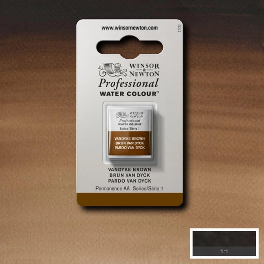 Winsor & Newton Professional Watercolour Cubes, Half Pan