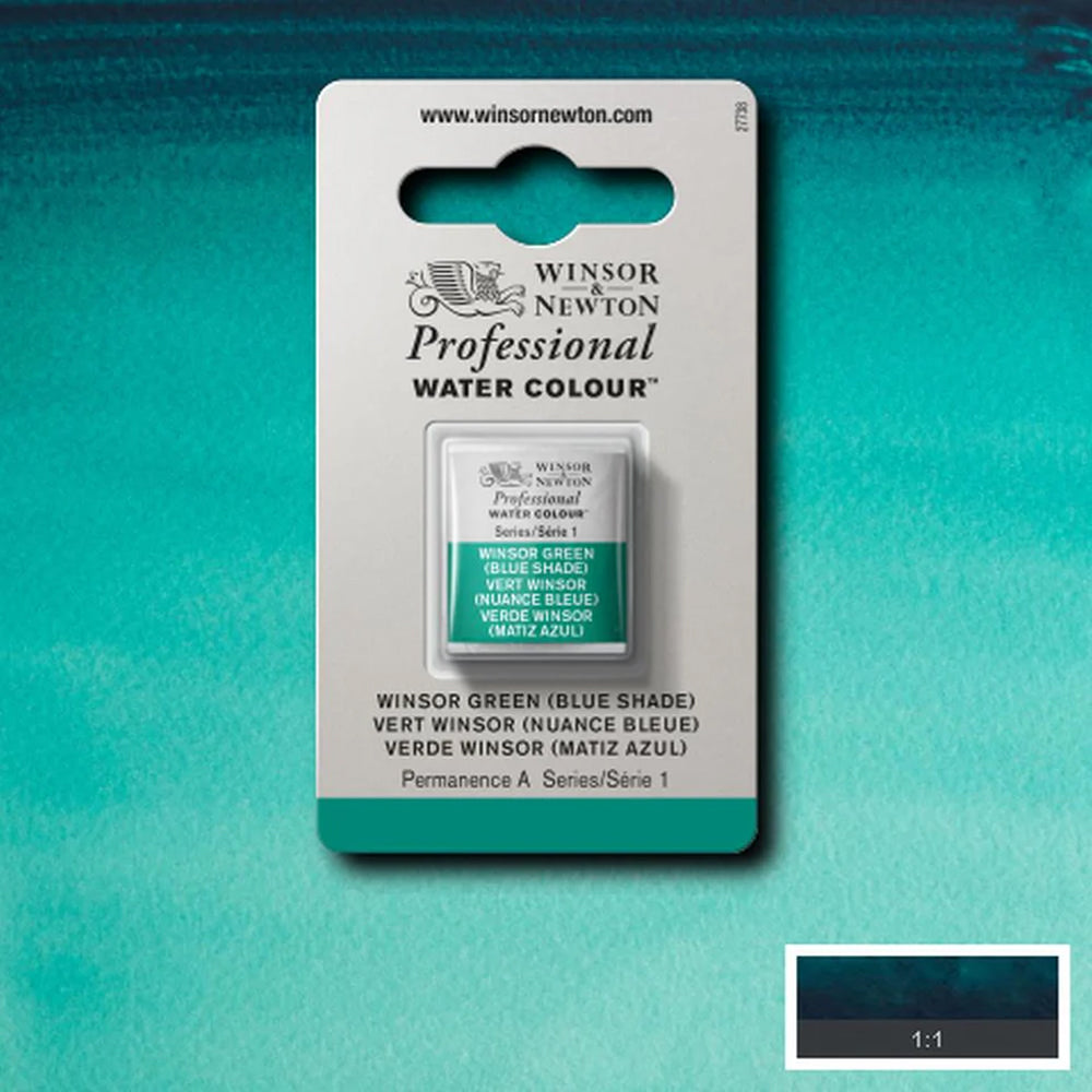 Winsor & Newton Professional Watercolour Cubes, Half Pan