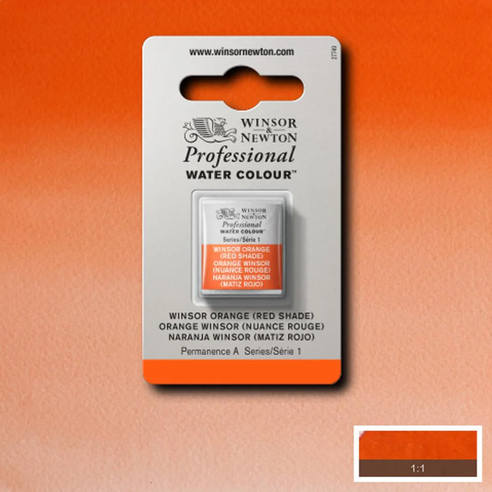 Winsor & Newton Professional Watercolour Cubes, Half Pan