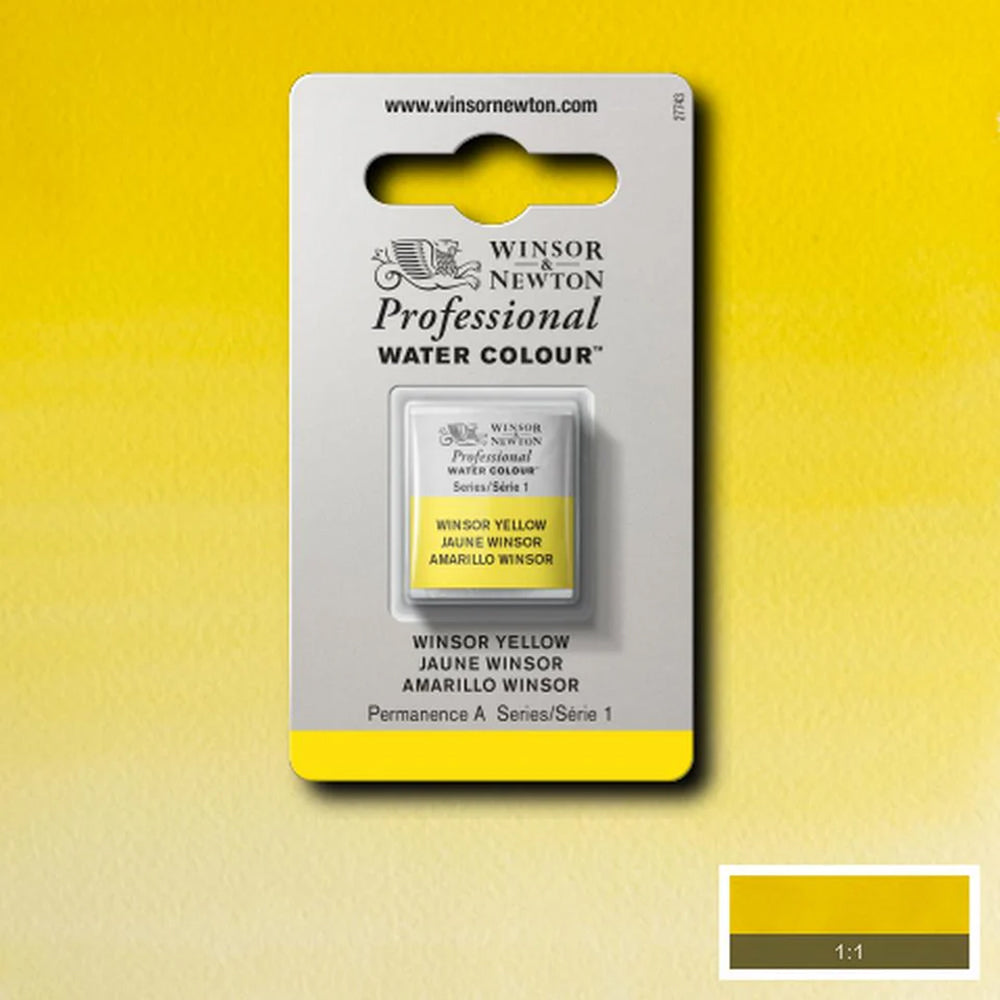 Winsor & Newton Professional Watercolour Cubes, Half Pan