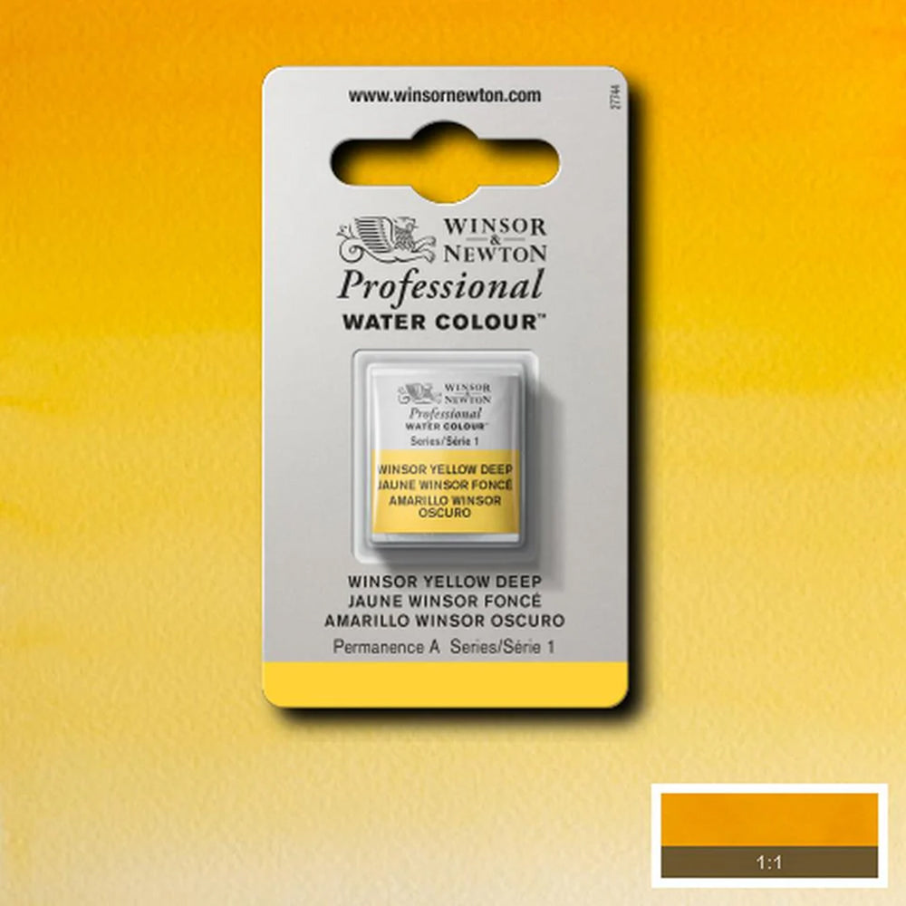 Winsor & Newton Professional Watercolour Cubes, Half Pan