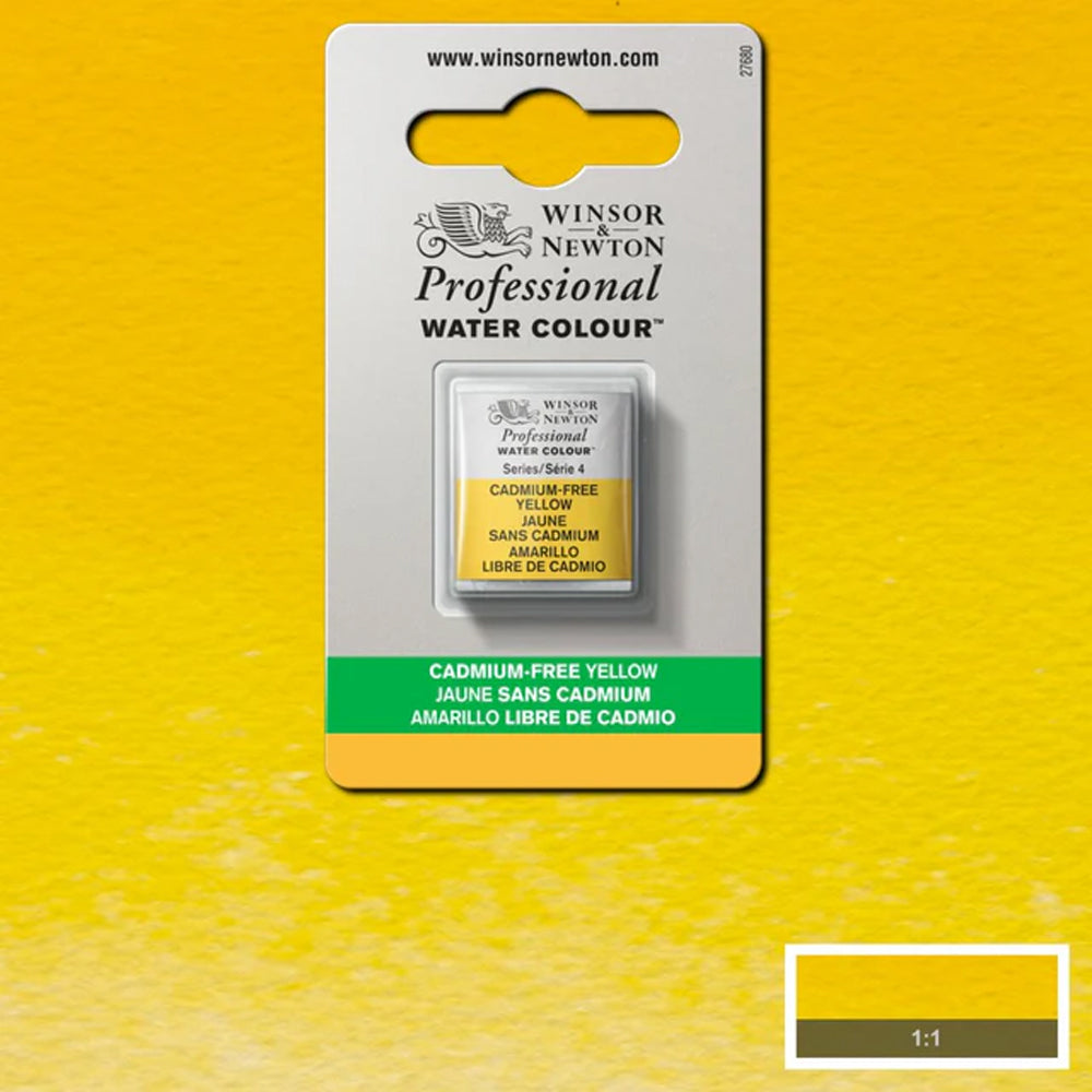 Winsor & Newton Professional Watercolour Cubes, Half Pan