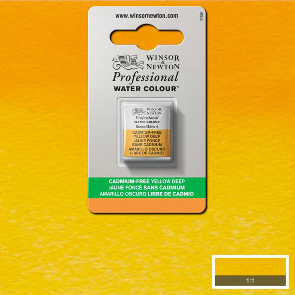 Winsor & Newton Professional Watercolour Cubes, Half Pan