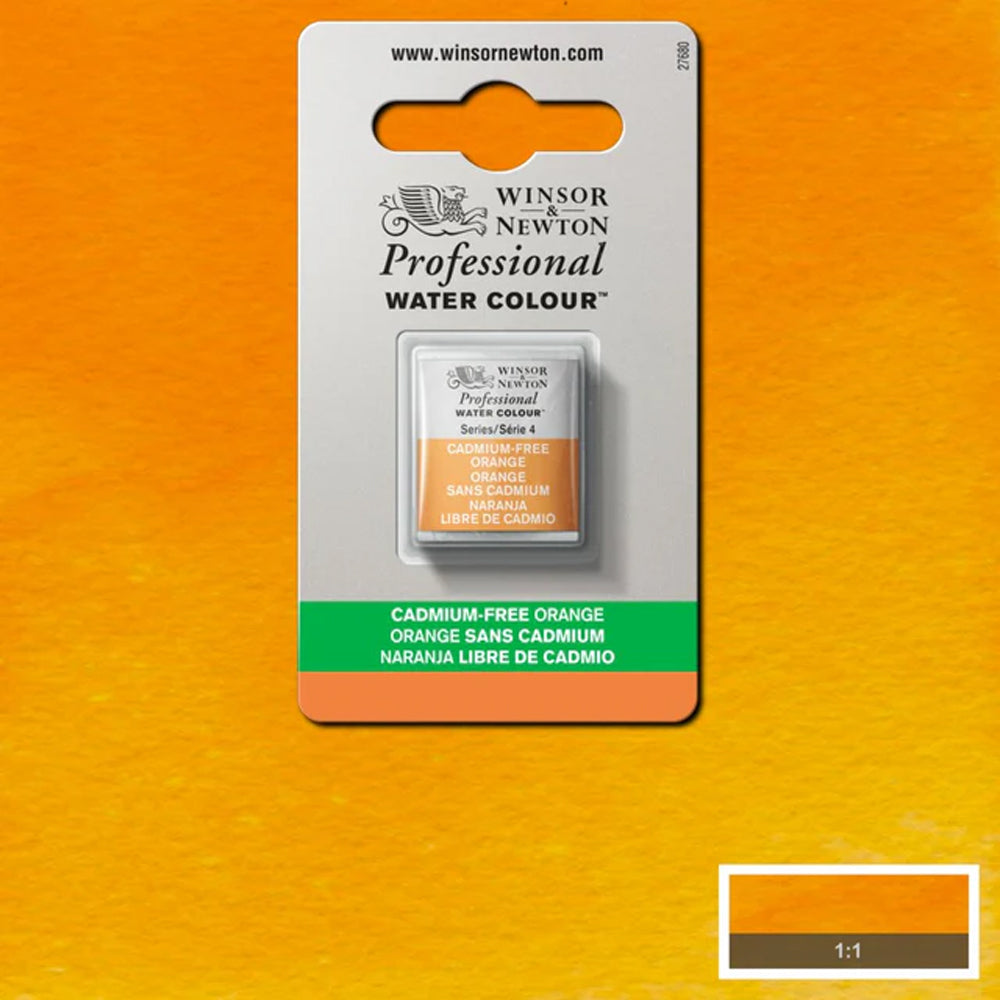 Winsor & Newton Professional Watercolour Cubes, Half Pan