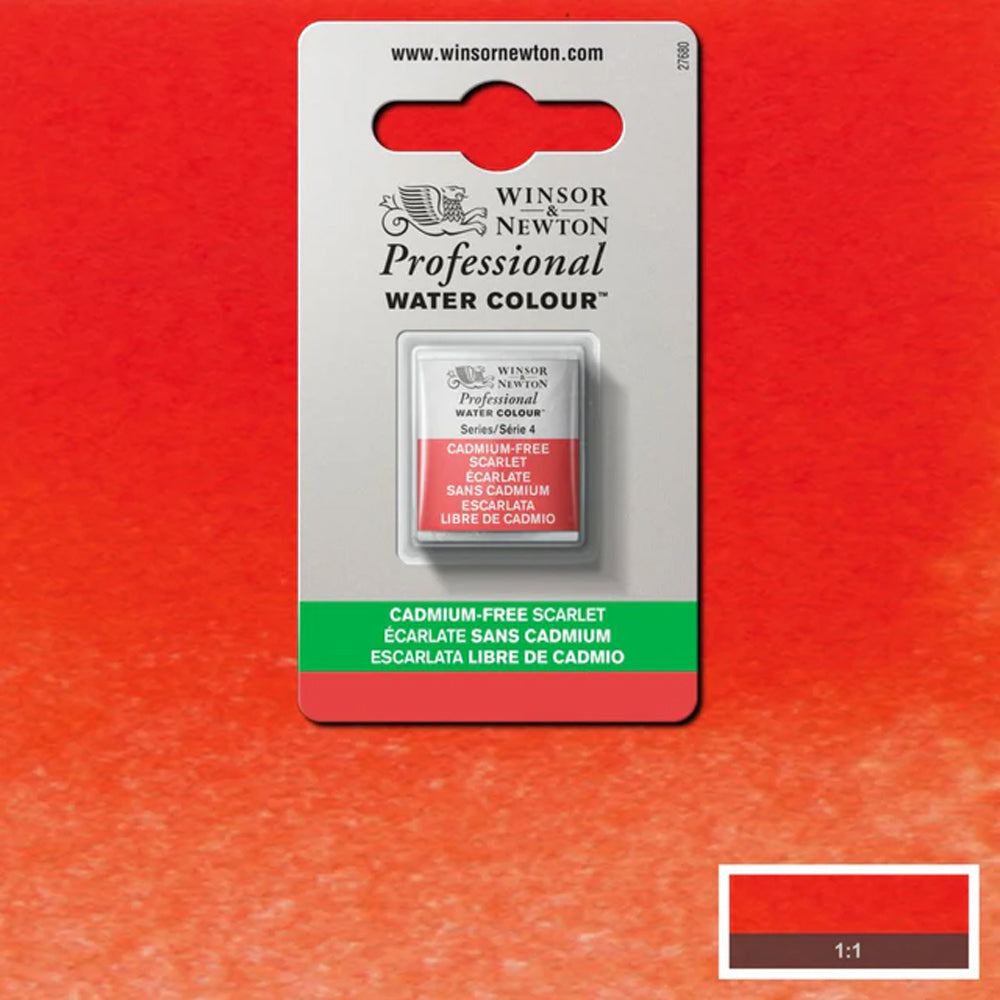 Winsor & Newton Professional Watercolour Cubes, Half Pan