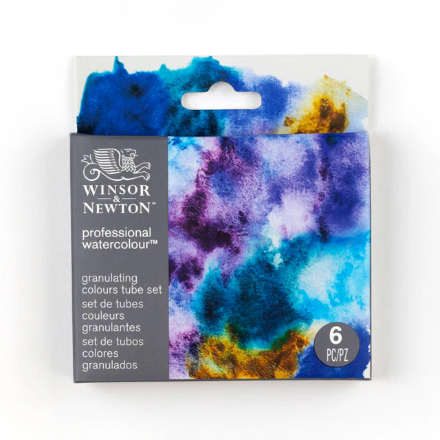 Winsor & Newton Professional Watercolour Tubes Granulating Set, 6x5 ml