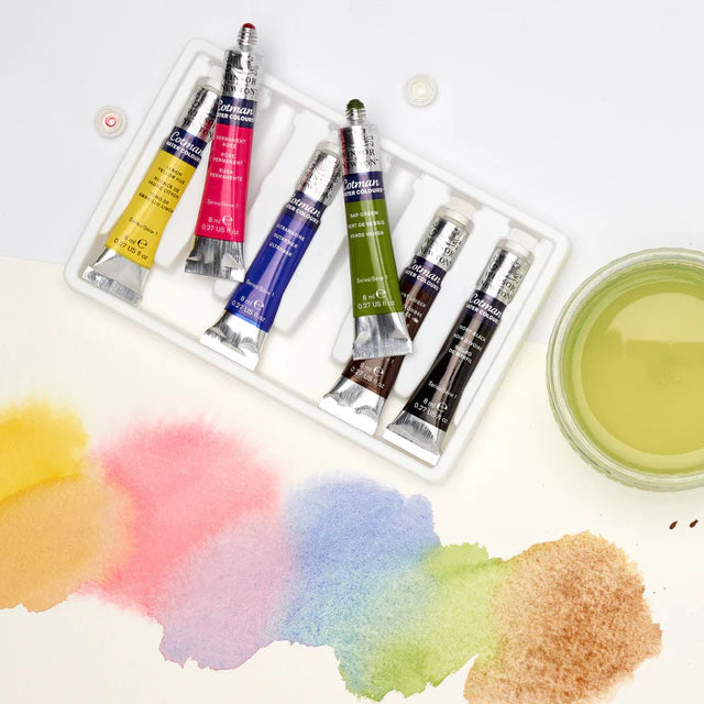 Winsor & Newton Cotman Tube Collection Set, 6x8 ml