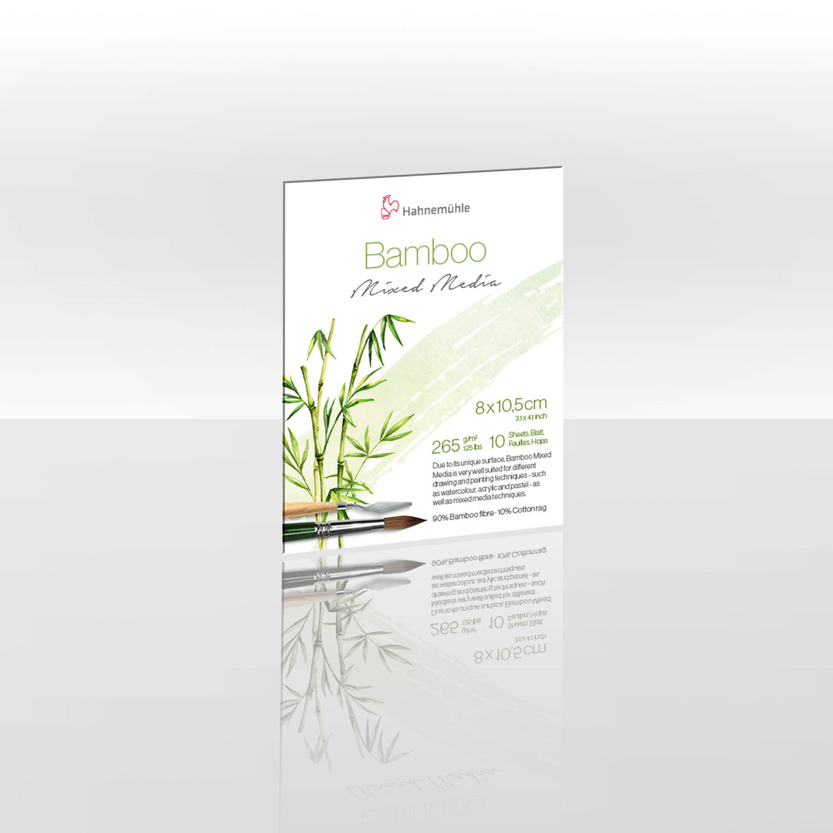 Hahnemühle Bamboo Mixed Media Paper Block, 25 Sheets, 265 gsm