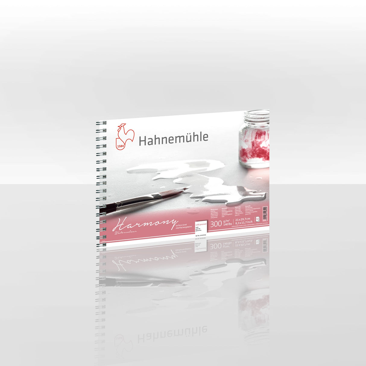Hahnemühle Harmony Watercolour Paper Block, 12 Sheets, 300 gsm
