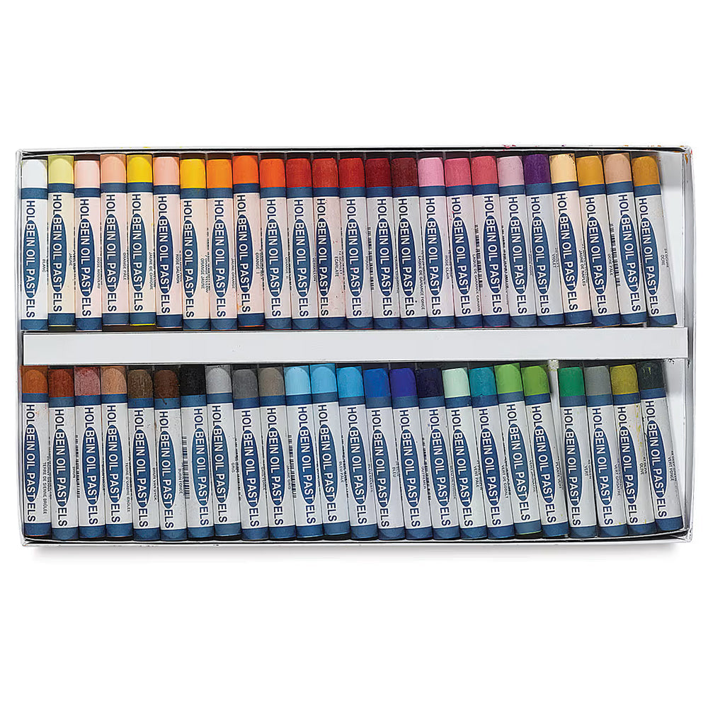 Holbein Academic Oil Pastel Set, 48 colours
