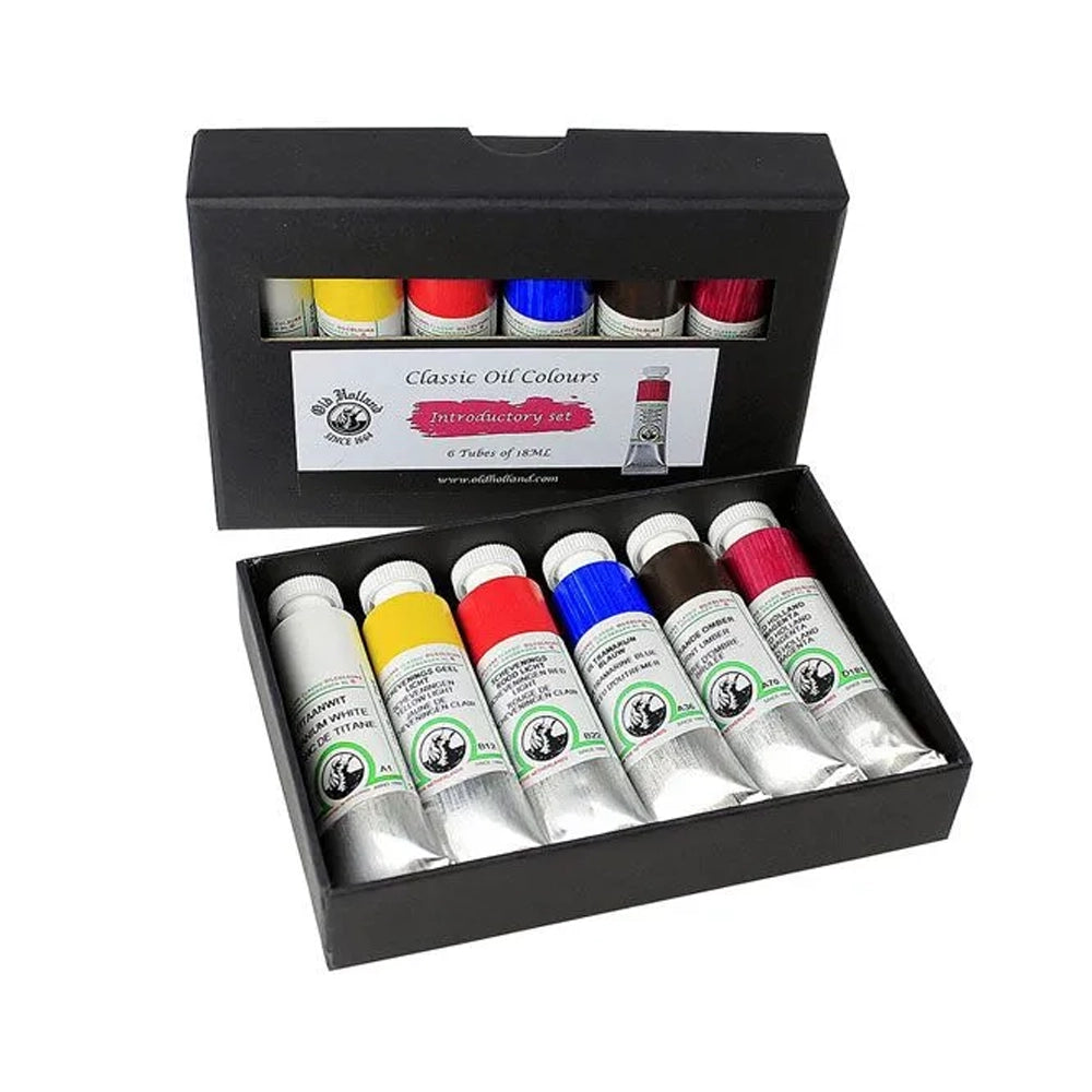 Old Holland Oil Introductory Set, 6 colors