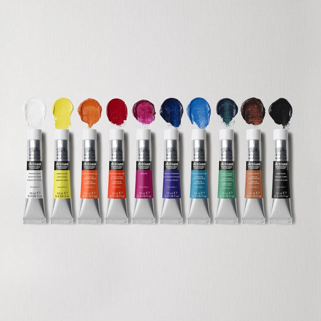 Winsor & Newton Artisan Water Mixable Oil Colour Set, 10x12 ml