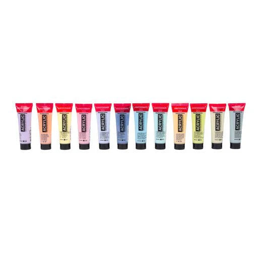 Amsterdam Acrylic Paint Pastel Set, 12x20 ml