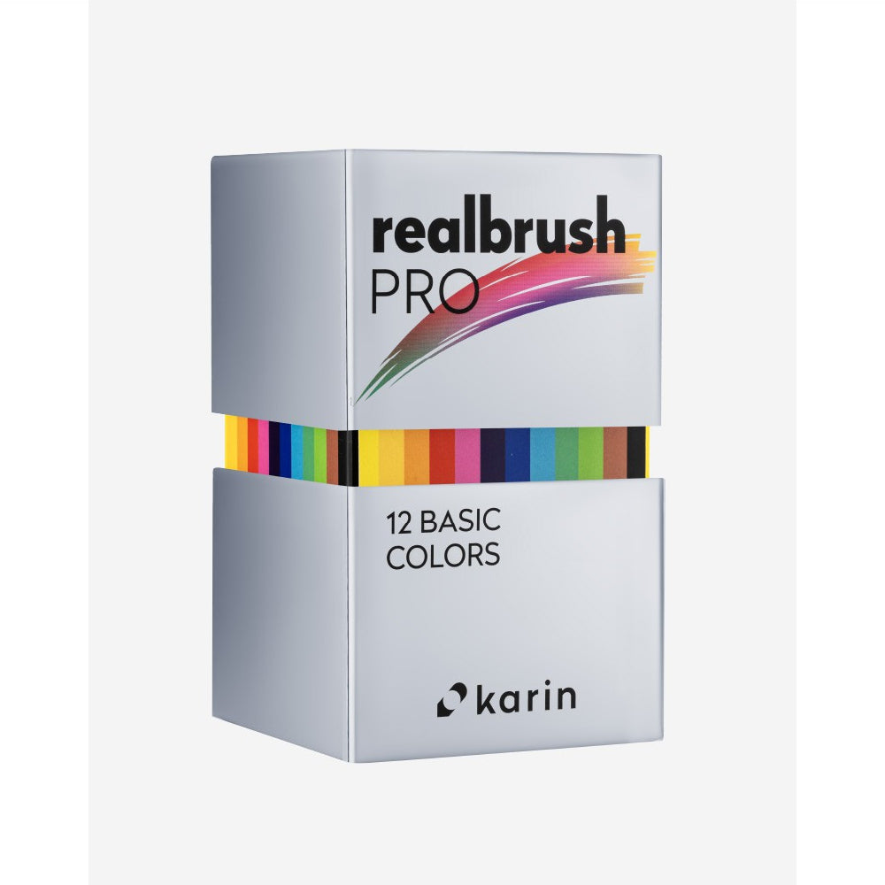 Karin Realbrush PRO Basic Markers Set | 12 colors