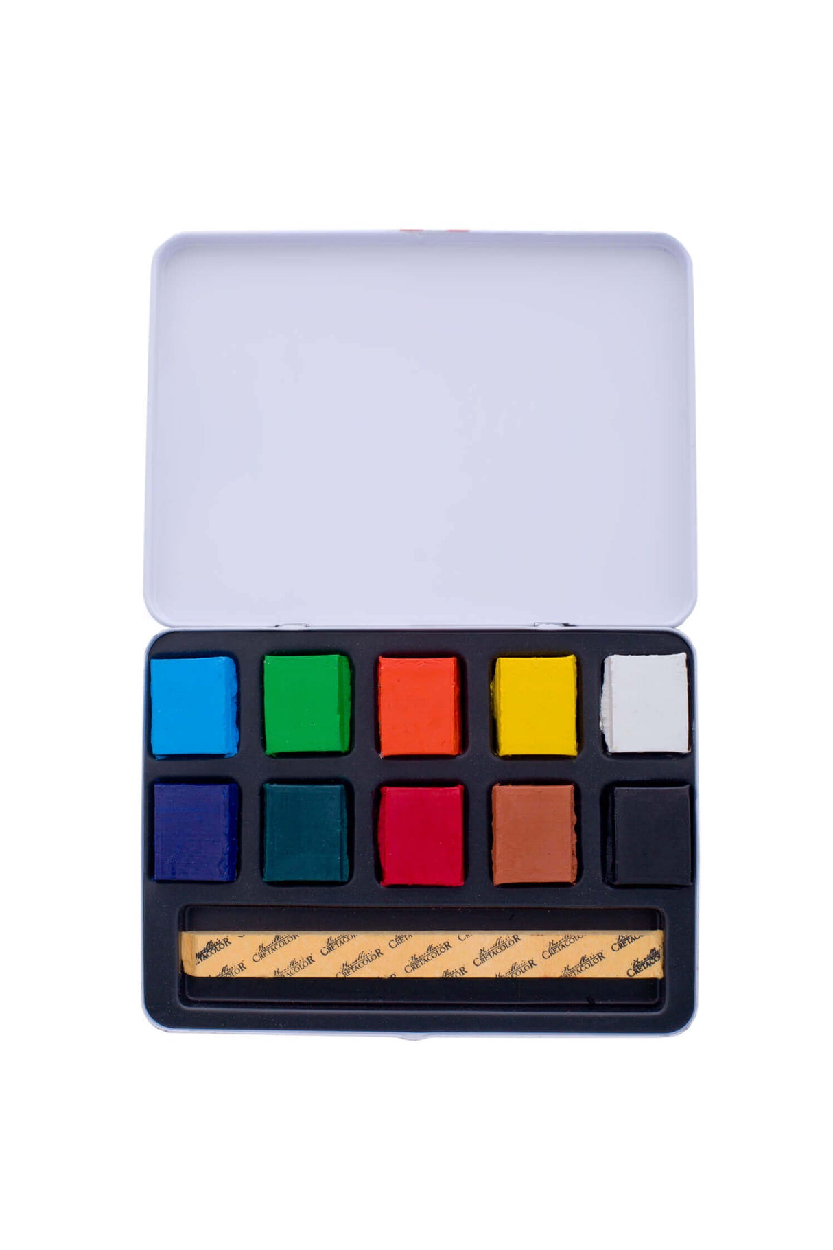 Cretacolor AQUA BRIQUE Watercolor Paint in Block Form, 10 colors