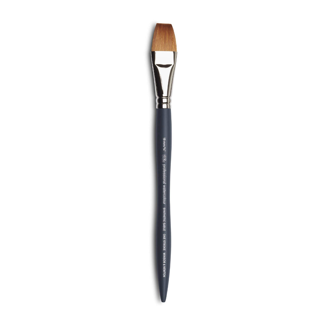 Winsor & Newton Professional Watercolour Synthetic One Stroke Flat Brush