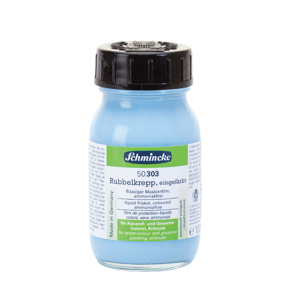 Schmincke maskavimo guma. Mėlyna. 100ml