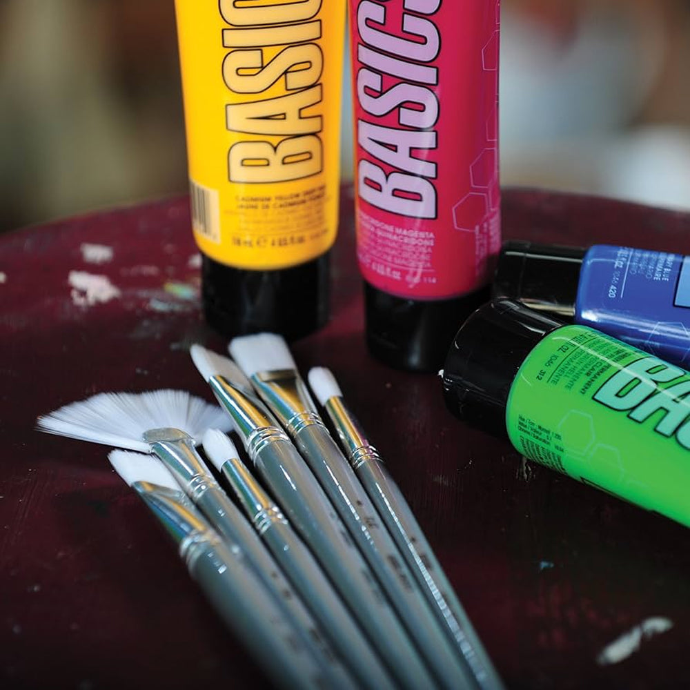 Liquitex Basics Fan Synthetic Brush