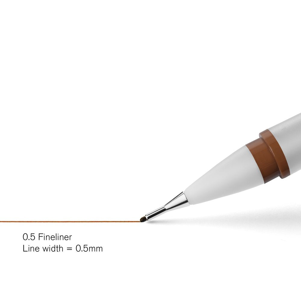 Winsor & Newton Sepia Fineliner Pen