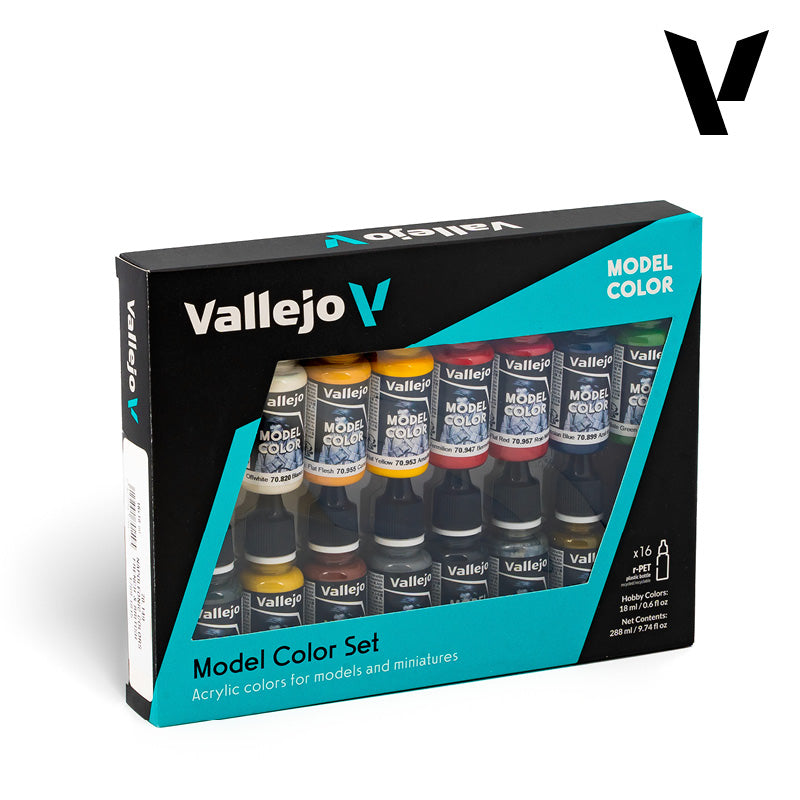 Vallejo Napoleonic Colors French &British 1789-1815 Paint Set, 16x17 ml