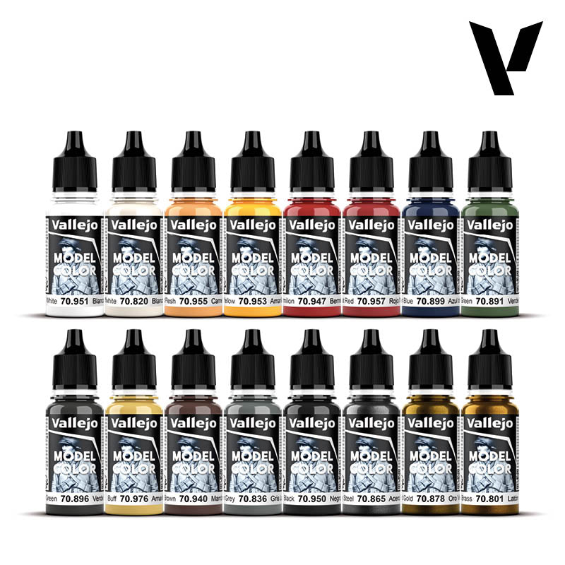 Vallejo Napoleonic Colors French &British 1789-1815 Paint Set, 16x17 ml