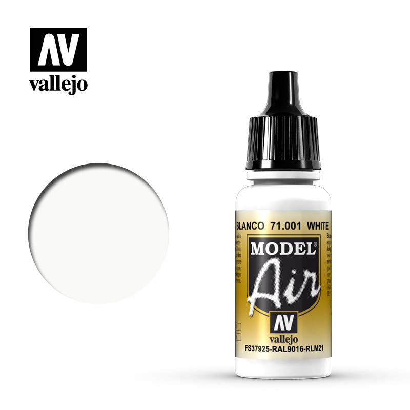 Vallejo Model Air Paint, colors 1-100 (part 1/3)