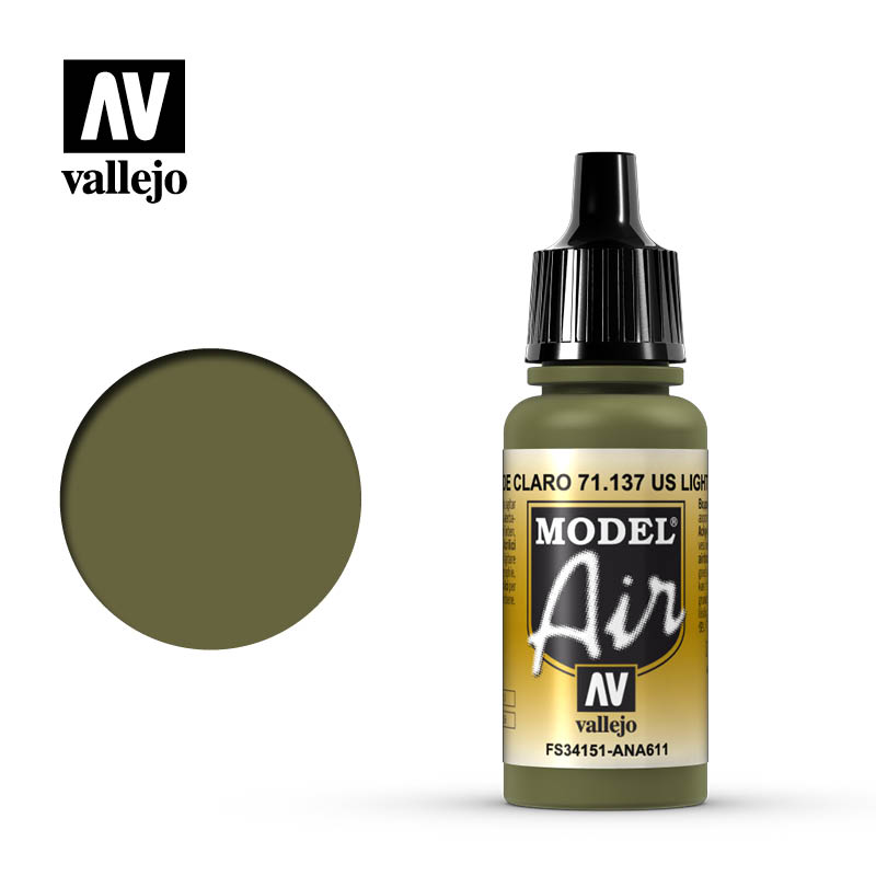 Vallejo Model Air Paint, colors 1-100 (part 1/3)
