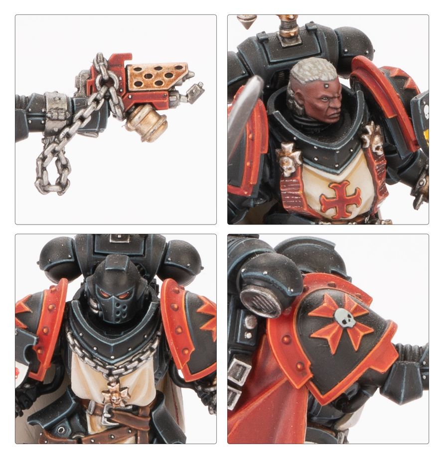 Warhammer 40,000 Combat Patrol: Black Templars Miniature Set