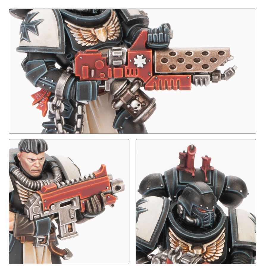 Warhammer 40,000 Combat Patrol: Black Templars Miniature Set