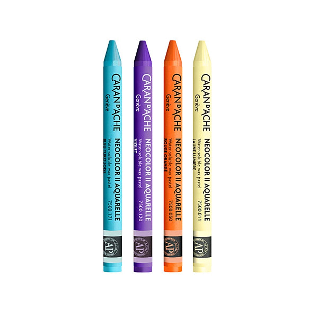 Caran d'Ache NEOCOLOR Water-Soluble Wax Oil Pastels