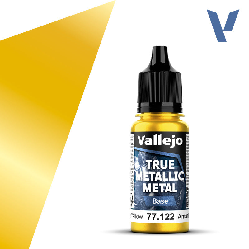 Vallejo True Metallic Metal Acrylic Paint - Base