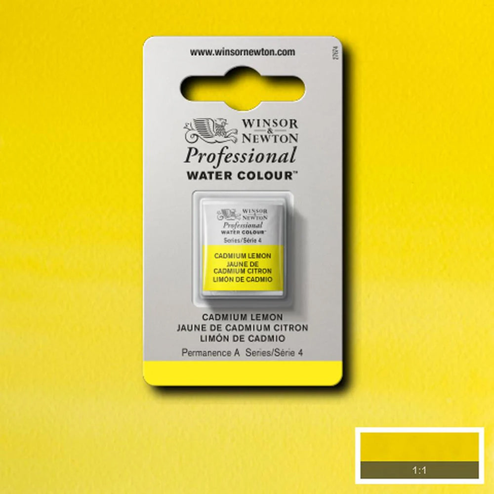 Winsor & Newton Professional Watercolour Cubes, Half Pan