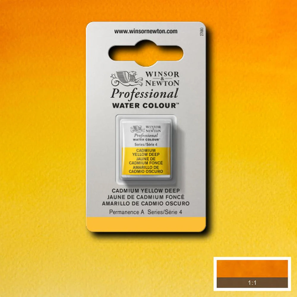 Winsor & Newton Professional Watercolour Cubes, Half Pan