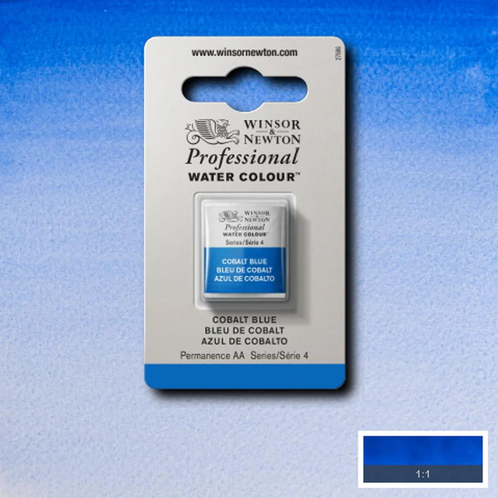 Winsor & Newton Professional Watercolour Cubes, Half Pan