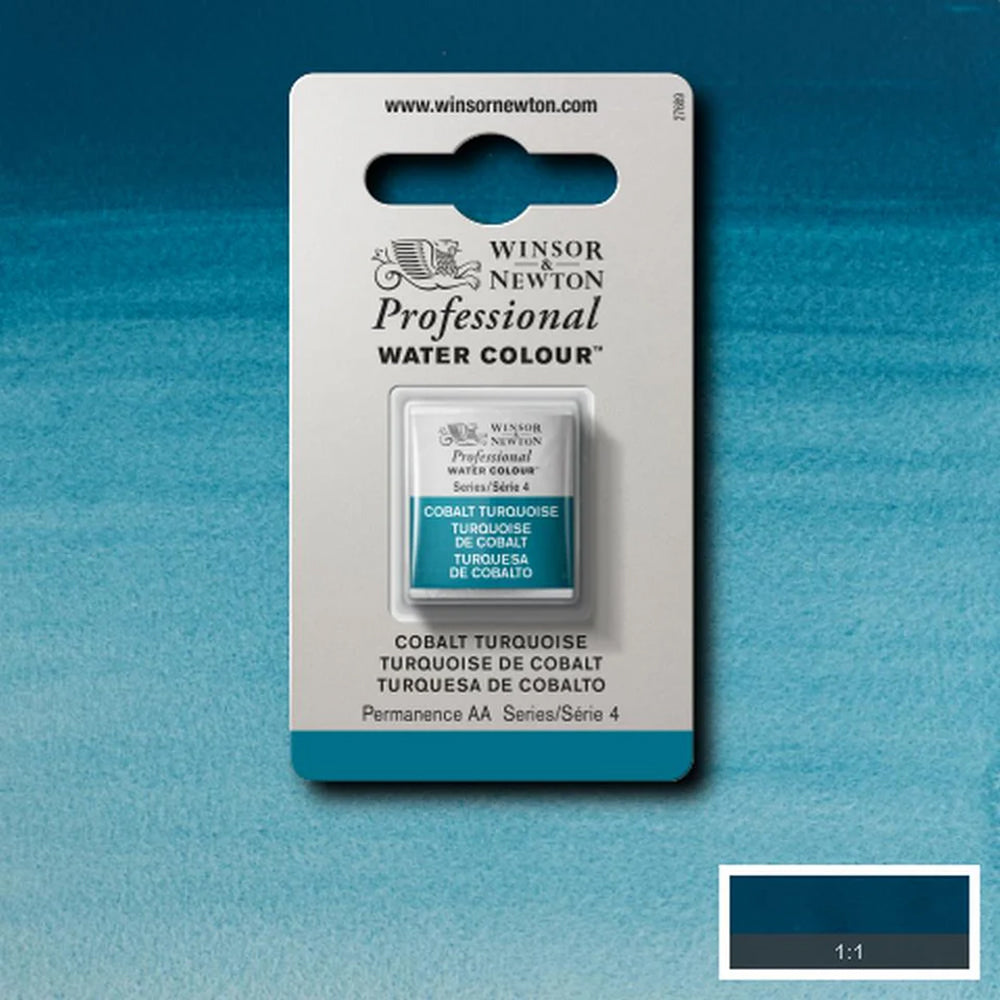 Winsor & Newton Professional Watercolour Cubes, Half Pan