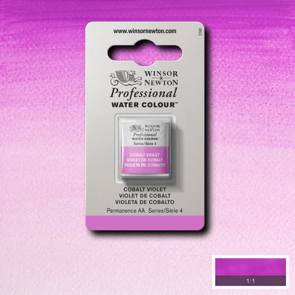 Winsor & Newton Professional Watercolour Cubes, Half Pan