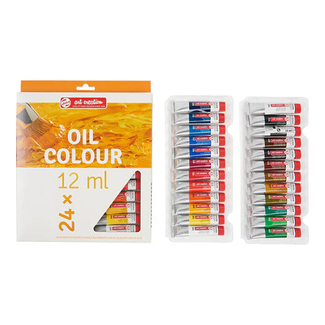 Talens Art Creation Oil Paint Set, 24x12 ml
