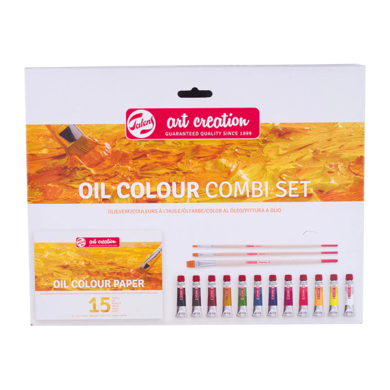 Talens Art Creation Oil Colour Paper Combiset